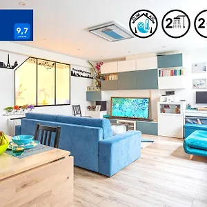  Apartment Parismyhome - Air Cond, 2 Showers, 2 Wc Frankreich